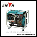 BISON CHINA Taizhou 1.8kw generador portátil de soldadura diesel con ruedas